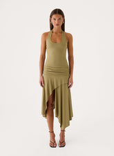 Alise Midi Dress - Green