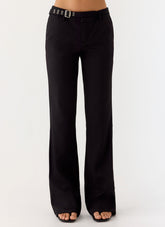 Anaiis Low Rise Pant - Black