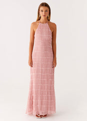 Aullie Maxi Dress - Pink