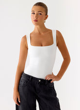 Eniola Bodysuit - White