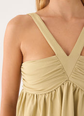 Evara Top - Olive Green