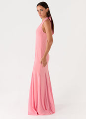 Girl Talk Maxi Dress - Pink