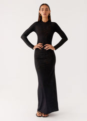 Kamora Maxi Dress - Black