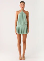 Mable Mini Dress - Green