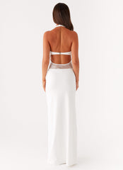 Main Focus Maxi Dress - White
