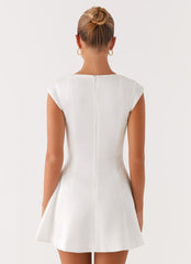 Maryjane Mini Dress - White