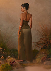 Mavie Maxi Skirt - Khaki
