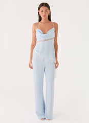 Melisana Cowl Top - Blue