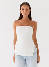 Midnight Glance Top - White