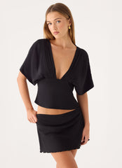 Only For You Top - Black