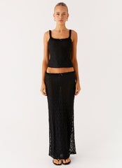 Ophira Maxi Skirt - Black