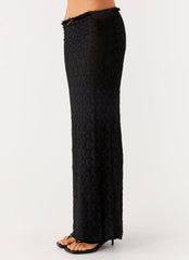 Ophira Maxi Skirt - Black