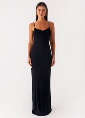 Serene Escape Maxi Dress - Black