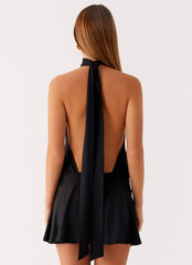 Valor Mini Dress - Black