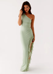 Clarence Maxi Dress - Sage