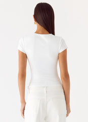 About You Top - White