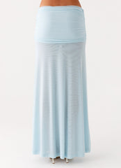Blaze Maxi Skirt - Blue