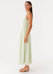 Francesca Midi Dress - Sage