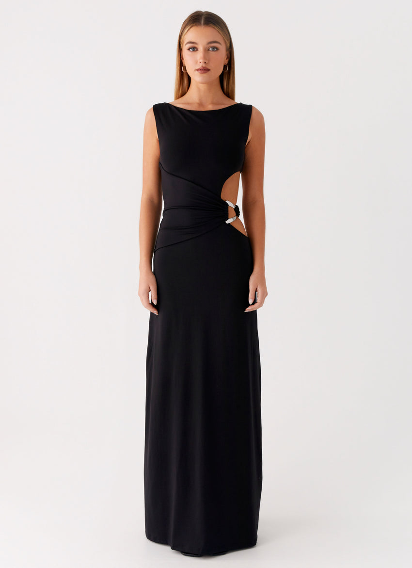 Jayana Maxi Dress - Black