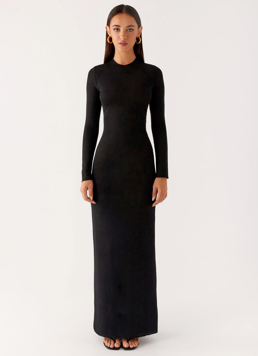 Kamora Maxi Dress - Black
