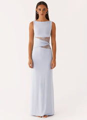 Karma Maxi Dress - Blue