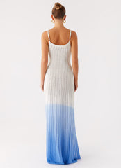 Kiki Maxi Dress - Ombre Blue