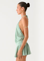 Mable Mini Dress - Green