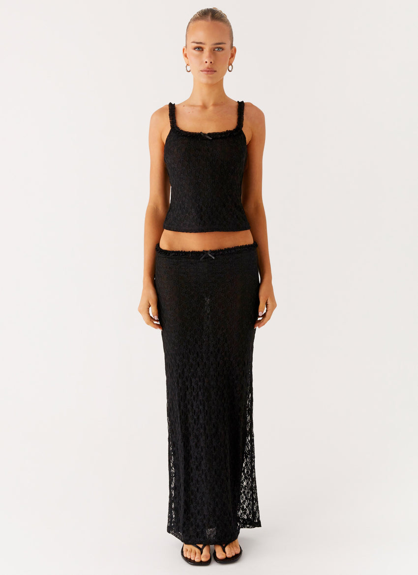 Ophira Maxi Skirt - Black
