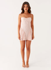 Promenade Mini Dress - Pink