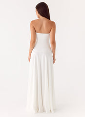 Ruben Maxi Dress - White