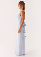 Simona Maxi Dress - Pastel Blue