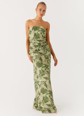 Sirrah Maxi Dress - Jade Fern