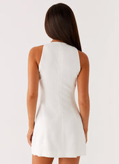 Stacy Mini Dress - White